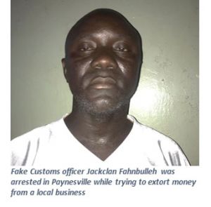 LRA Arrests Fake Customs Officer