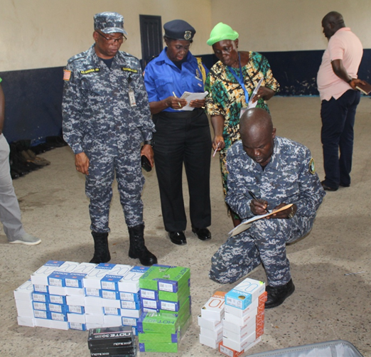 LRA Customs Turns Over 69 Smuggled Phones To Police